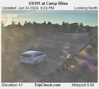 Traffic Cam US 101 at Camp Rilea